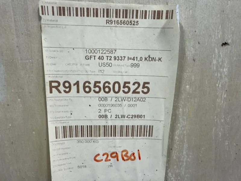 REXROTH HYDRAULIC REDUCTION GEAR  -  GFT 40 T2.9337