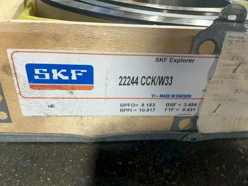 SKF 15.75” DIAMETER EXPLORER SPHERICAL ROLLER BEARING  -  224 CCK/W33