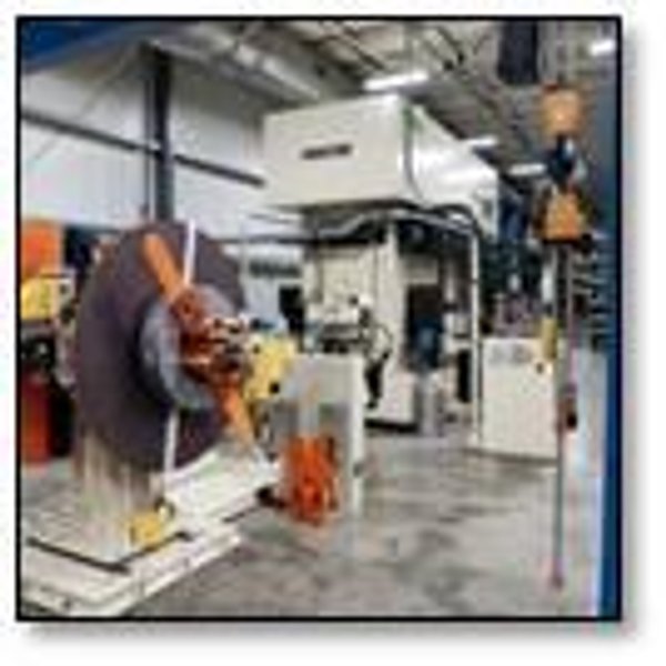 Machine Concepts Precision Straightener with Double Arm Decoiler