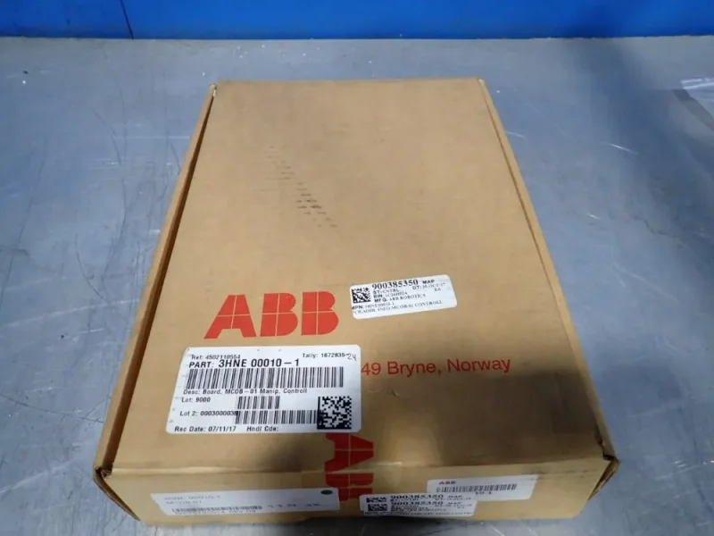 ABB MANIPULATOR CONTROL BOARD  -  3HNE00010-1
