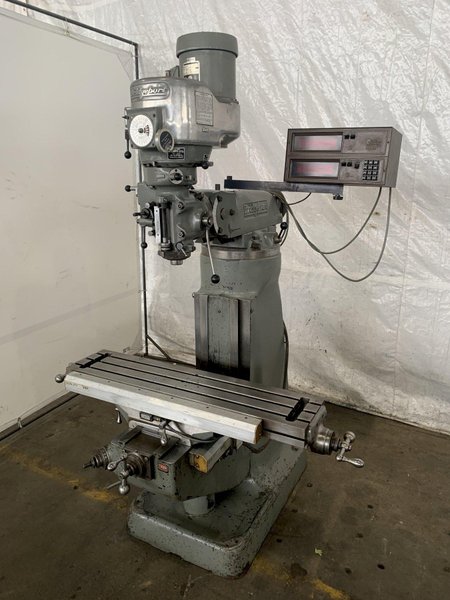 1.5 HP BRIDGEPORT SERIES 1 VERTICAL MILL. STOCK #0254124