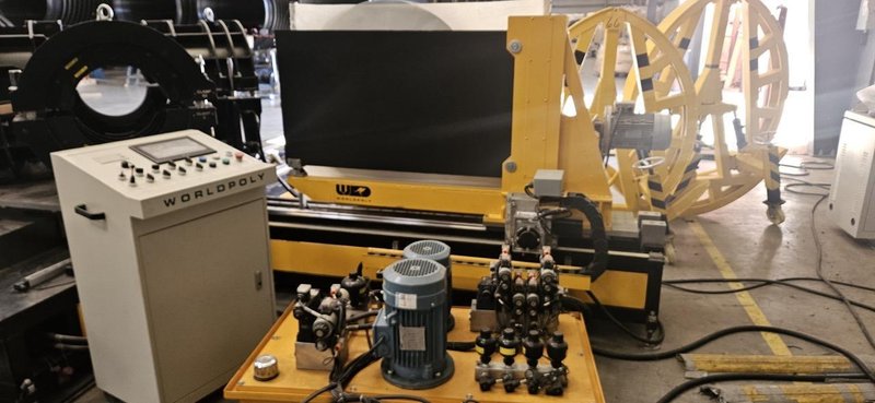 Worldpoly WH630 CNC Butt Welder, 2021 – 12″-24″ Capacity