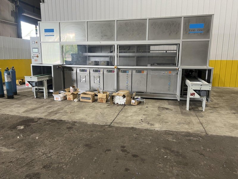 2018 FINNSONIC VERSA GENIUS+ 50/IV HD VD TD35 AUTOMATIC 5-STAGE ULTRASONIC PARTS CLEANER: STOCK #15592