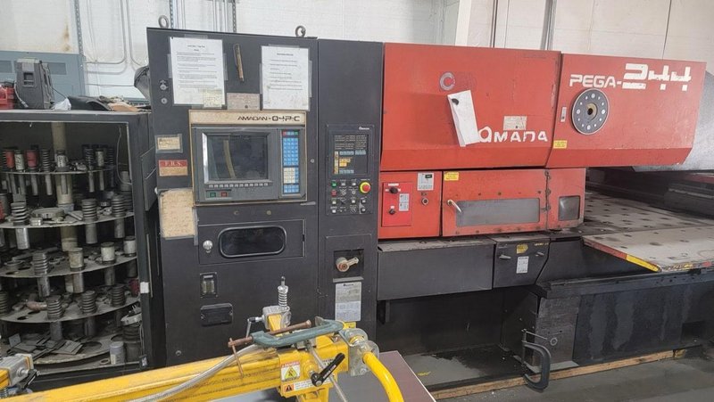 20 Ton Amada Pega 244 CNC Turrett Punch, 1996