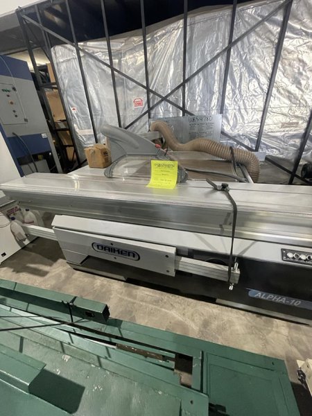 Daiken Alpha 10 Sliding Table Saw, 2023