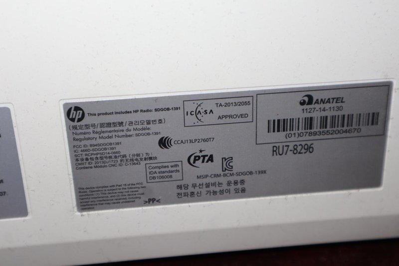 HP Color Laser Jet Pro M252dw Printer- Auction Item