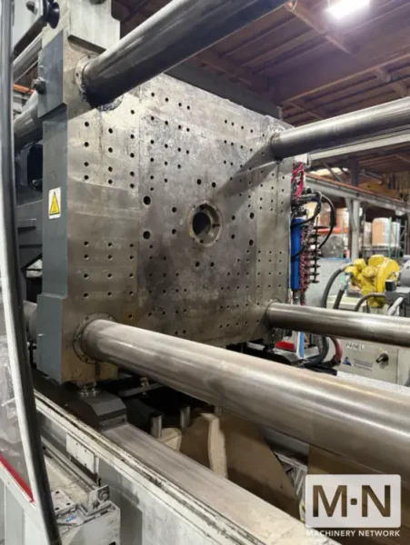 715 TON 128 OZ NEGRI BOSSI MODEL V650 VECTOR INJECTION MOLDING MACHINE MFG 2014