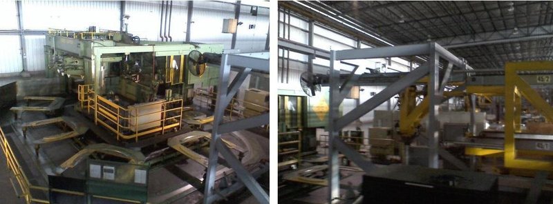 SMS COPPER TUBE CAST &amp; ROLL - MELTING, CASTING, MILLING &amp; 3-ROLL HRM ROLLING LINE