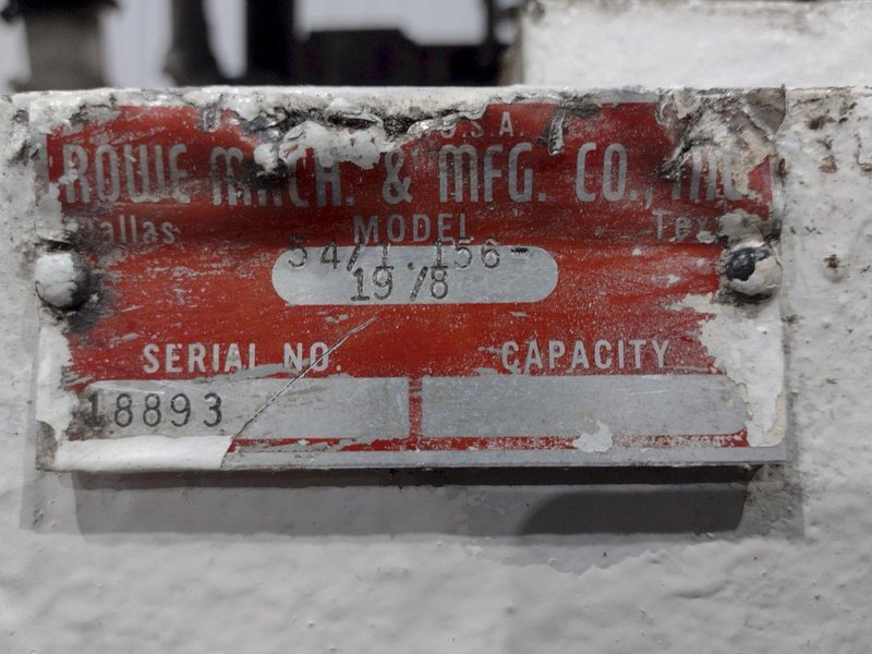 48" X .047" HERR-VOSS KEYSTONE MODEL #54-1.156-19-R.H. PRECISION BACKED UP LEVELER: STOCK #22750