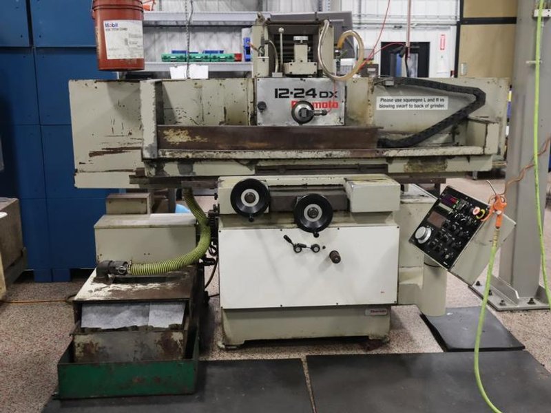 Okamoto ACC12.24 DX Automatic Surface Grinder, 12&quot;x 24&quot;, Incremental Downfeed, Over Wheel Dresser,  Coolant