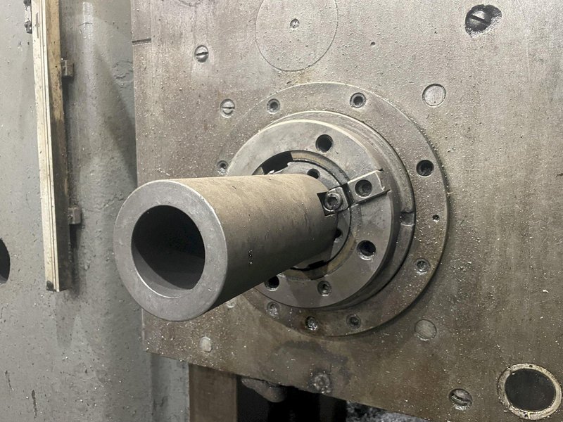 5&quot; WOTAN  MODEL #B-130 ROTARY TABLE &amp; #50 TAPER HORIZONTAL BORING MILL: STOCK 15974