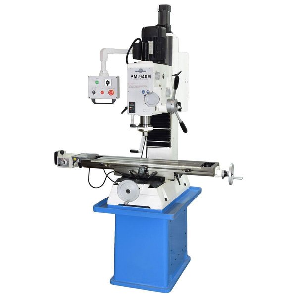 PRECISION MATTHEWS PM-940M-PDF-w/HARDWAYS-w/3axDRO PRECISION BENCH/BED Mill