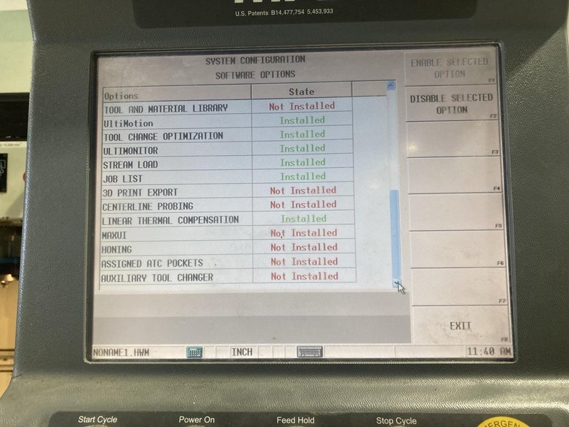 Hurco TMM8 Live Tool CNC Lathe, 2009 – Bar Feed, Tooling Included