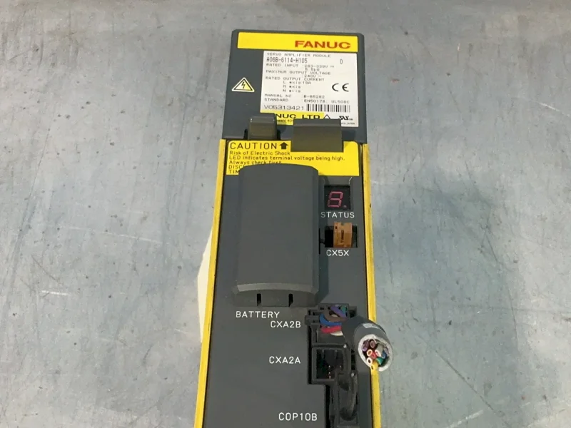 FANUC SERVO AMPLIFIER MODULE  -  A06B-6114-H105