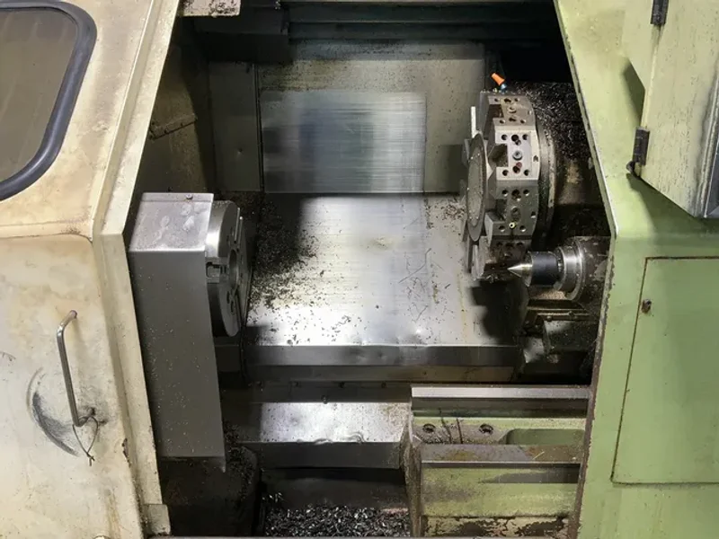 OKUMA 22” X 24” CNC LATHE  -  LB25