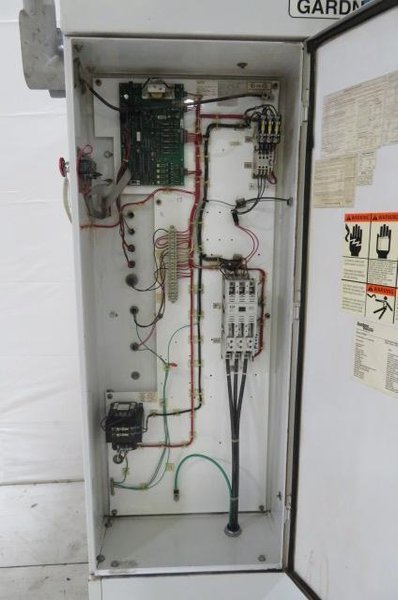 Gardner Denver Used EFE99A Air Cooled Compressor with Dryer, 75hp, 460V