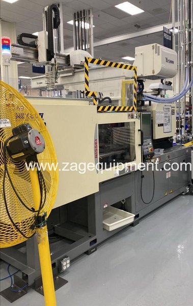 Nissei Used NEX80IV-5EG Electric Injection Molding Machine, 80 Ton, Yr. 2018, 1.2 oz.