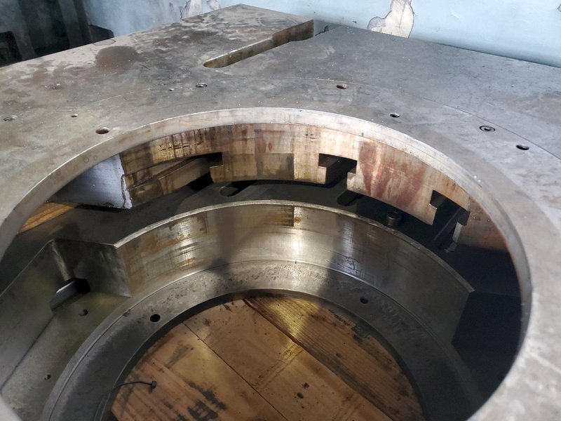 38&quot; X 38&quot; T-SLOTTED BOLSTER PLATE. STOCK # 0637223