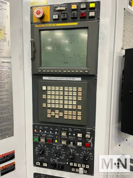 Yasda H30i CNC 5-Axis Horizontal Machining Center, 2000