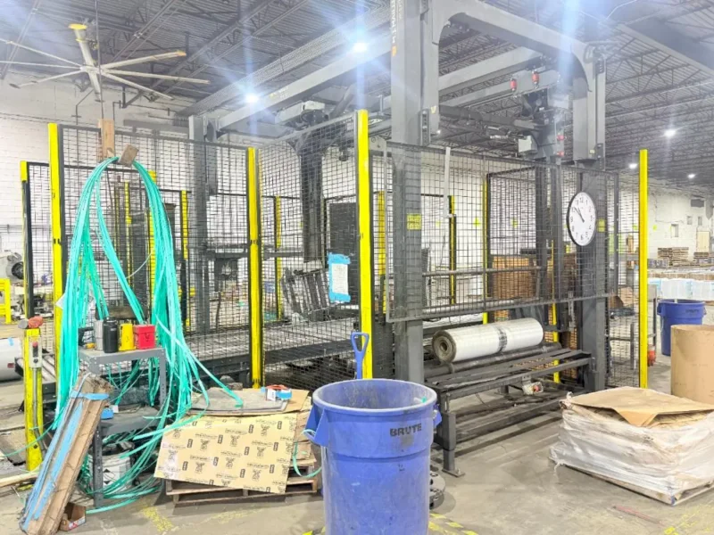 M.J MAILLIS WULFTEC MODEL #WCRT-200 LARGE CAPACITY SHRINK WRAP MACHINE: YOBRO #25092