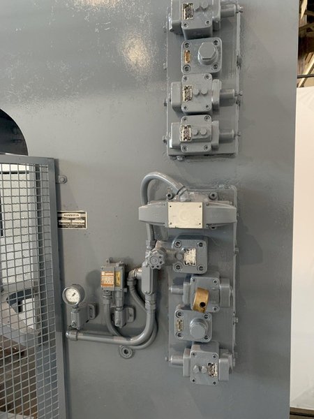 75 TON HANNIFIN 3750-22X-PB3X GAP FRAME HYDRAULIC PRESS. STOCK # 0744822