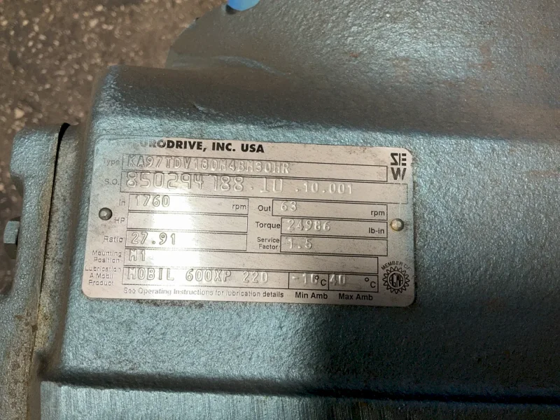 SEW-EURODRIVE 25 HP GEAR DRIVE