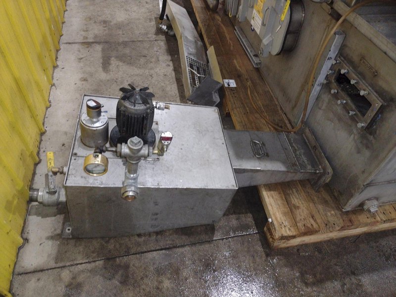 CRYSTAL FILTRATION CONTINUOUS FILTER COOLANT SYSTEM, WITH DRAG-OUT CONVEYOR : YOBRO #25069