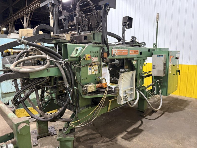 2009 PEDDINGHAUS MODEL #PCD1100 3-AXIS CNC AUTOMATIC BEAM DRILL LINE : YOBRO #25848