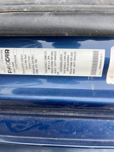 2020 Kenworth T680 1XKYD49X0LJ295151