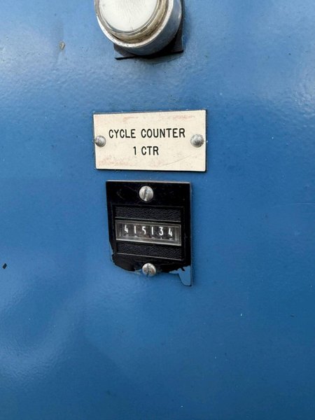 50-TON P&amp;H OGF-50 HYDRAULIC C-FRAME PRESS. STOCK #1112425