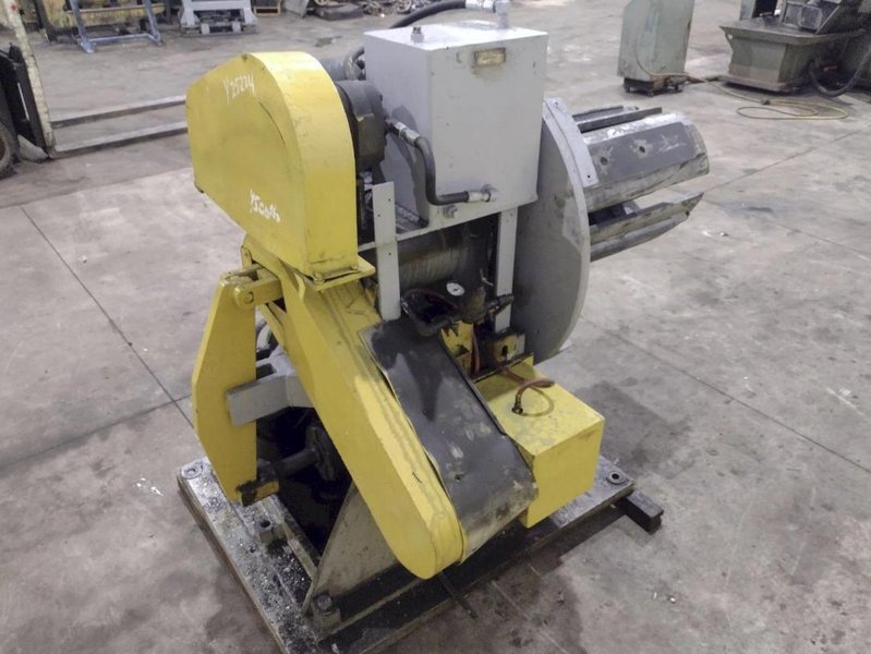 26" PAXSON MOTORIZED COIL REEL UNCOILER. STOCK # 0434826
