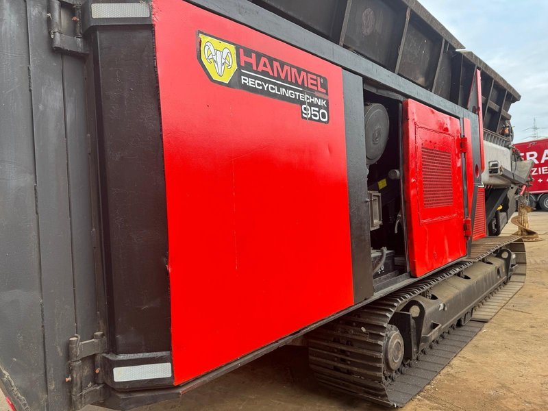 HAMMEL #VB 950 DK NR 60, MOBILE SCRAP SHREDDER