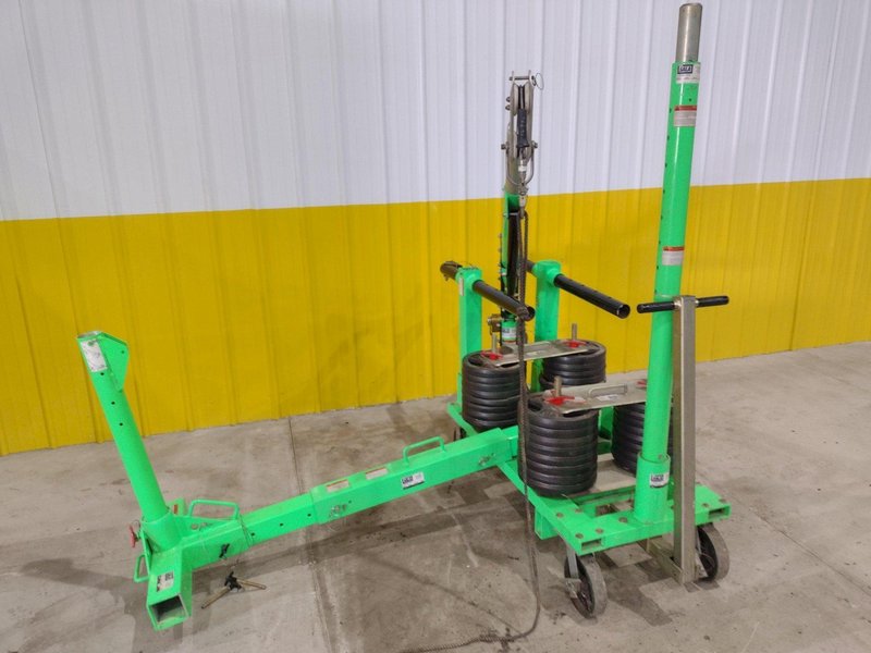 DBI SALA MODEL #8520867 Advanced Green Counterweight Cart CONFINED SPACE RESCUE: STOCK #20151