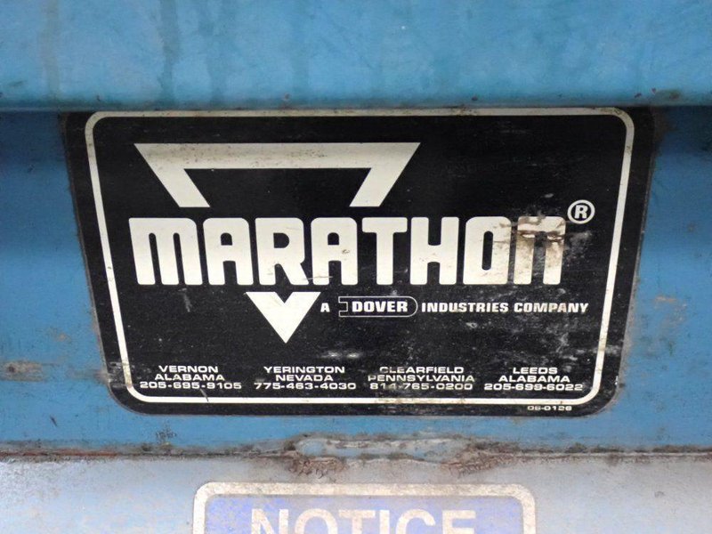 MARATHON EQUIPMENT 60"X 48"X 30" VERTICAL BALER  -  V-6030