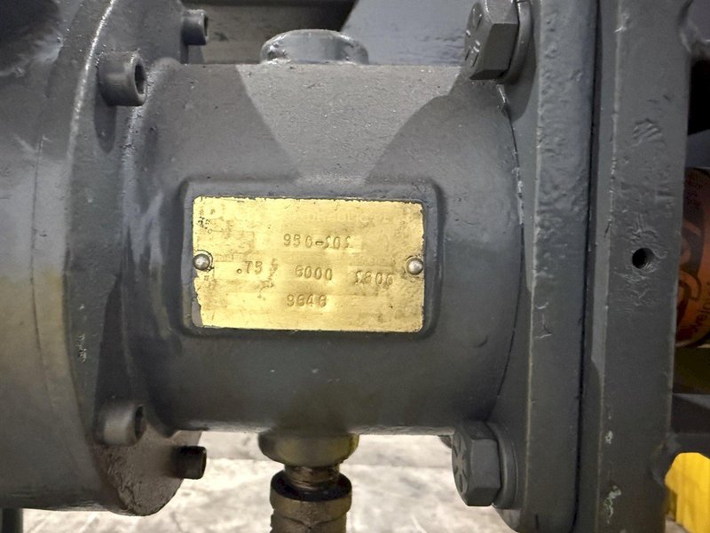 150 TON DAKE MODEL #5-150 HYDRAULIC H-FRAME PRESS: YOBRO #24148