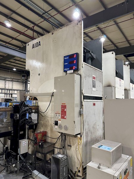 220 TON AIDA GAP FRAME STAMPING PRESS