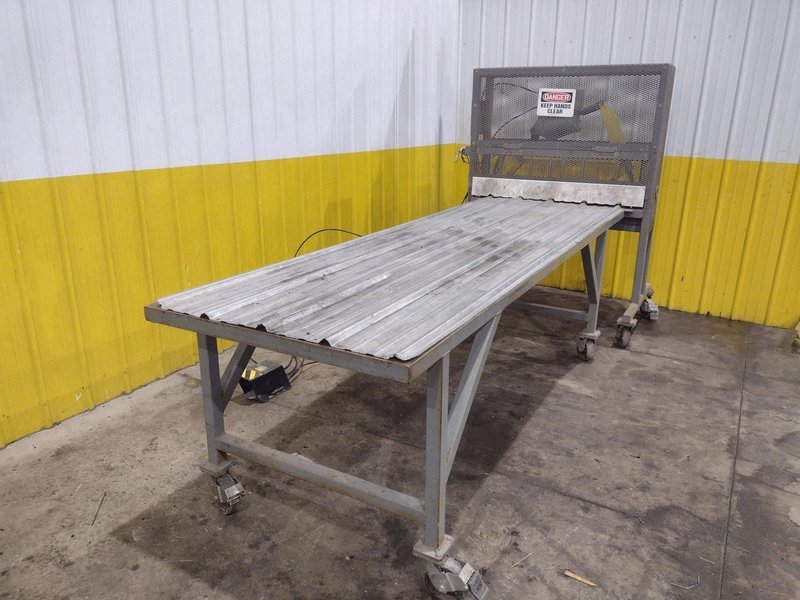 48" DIXIE MACHINE AIR OPERATED PANEL CROP SHEAR: YOBRO #24966