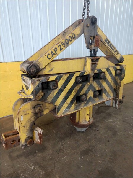 25,000 LB 12.5 TON BRADLEY COIL GRAB: STOCK 13241