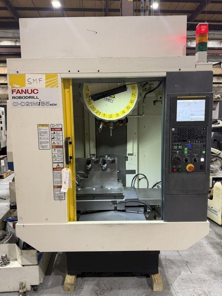 2018 Fanuc Robodrill a-D21MiB5 Adv Used CNC Vertical Machining Center For Sale