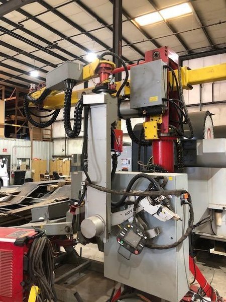 Novarc Cobot Pipe Spool Welder, 2013 – SWR w/ PowerWave R500 + STT, Floor-Mounted