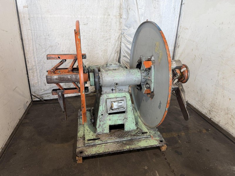 2,500 LB X 12" LITTELL #25 DOUBLE-END PULL OFF COIL REEL UNCOILER. STOCK # 0434726