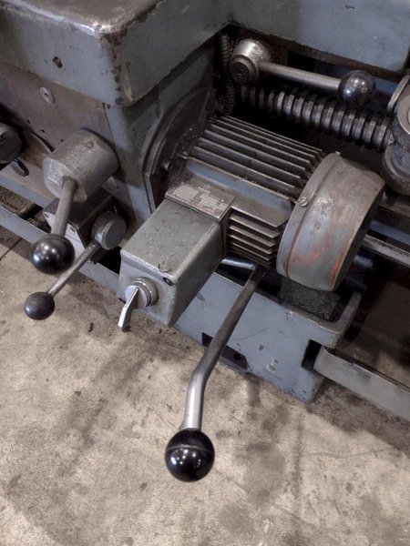 32" X 168" SUMMIT GAP BED ENGINE LATHE. STOCK # 0661425