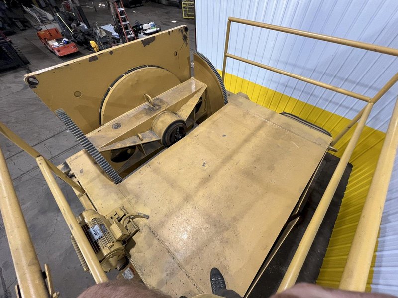 50,000 LBS ARONSON MODEL #GE500 POWERED WELDING POSITIONER: STOCK #18546