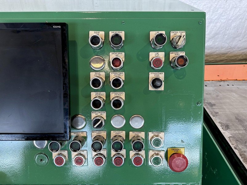 14 STAND X 3&quot; ARBOR X 48&quot; YODER  ROLLFORMER. STOCK # 0732822