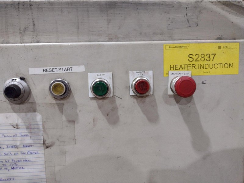 IHS UPF6 400-3 400-KW INDUCTION HEATER: STOCK #18856