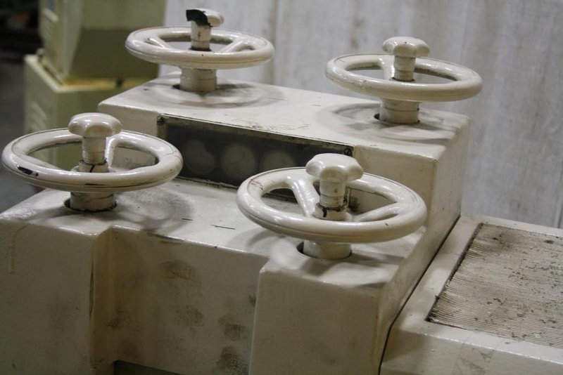 4.7' X 0.05 BRUDERER 19 ROLL STRAIGHTENER &amp; COIL REEL: STOCK #64789