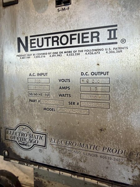 10" X 30" DOALL MODEL HL-1030 HYDRAULIC SURFACE GRINDER. STOCK # 1111525.