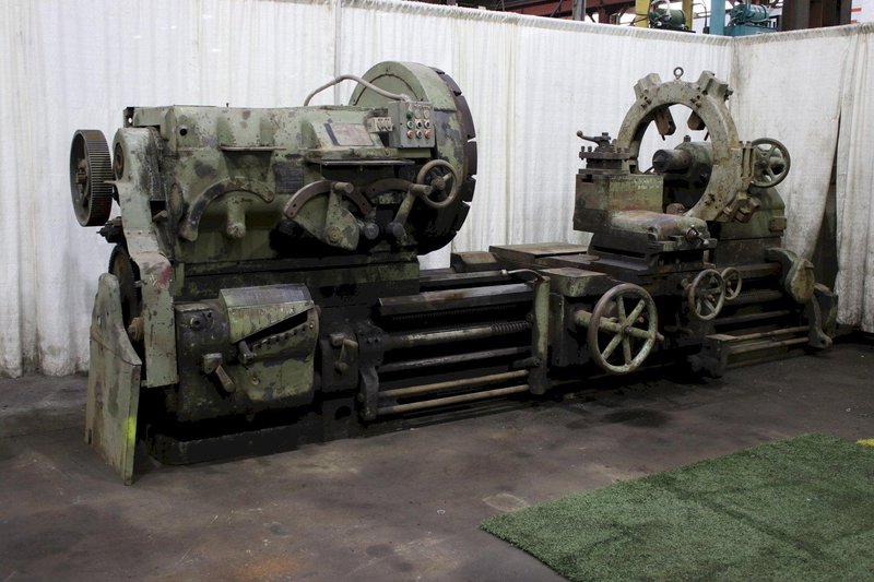60" X 84" AMERICAN ENGINE LATHE: STOCK #75204