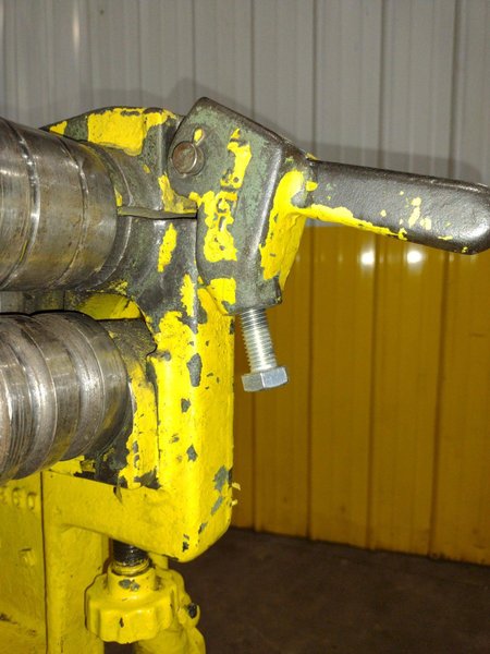 37" PECK, STOW &amp; WILCOX MODEL #416E MOTORIZED PLATE BENDING ROLL: YOBRO #25702