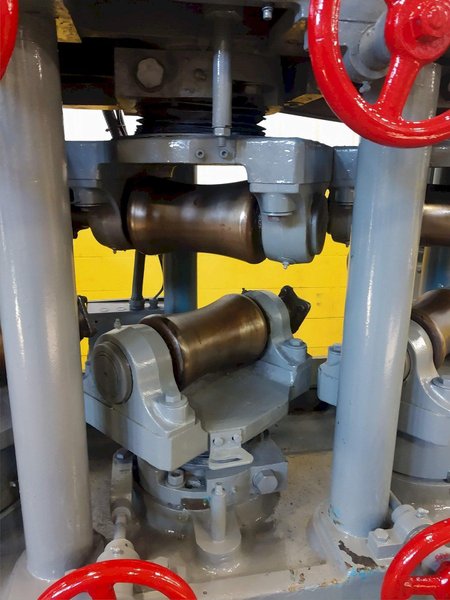 3" BRONX MODEL #CR6 TUBE &amp; PIPE 6 ROLL ROTARY STRAIGHTENER: STOCK #14364